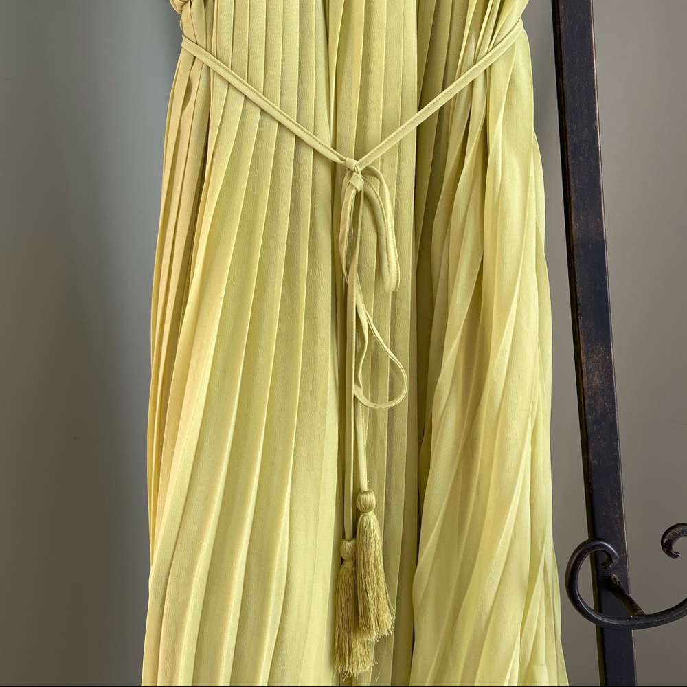 SOLD Madison Lime Green Maxi Dress Small NWT - Picture 12 of 15